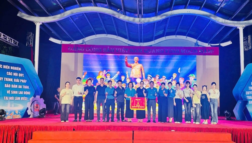 Hội thi có sự tham gia của 4 đội tuyển. Ảnh: Công đoàn Thái Nguyên