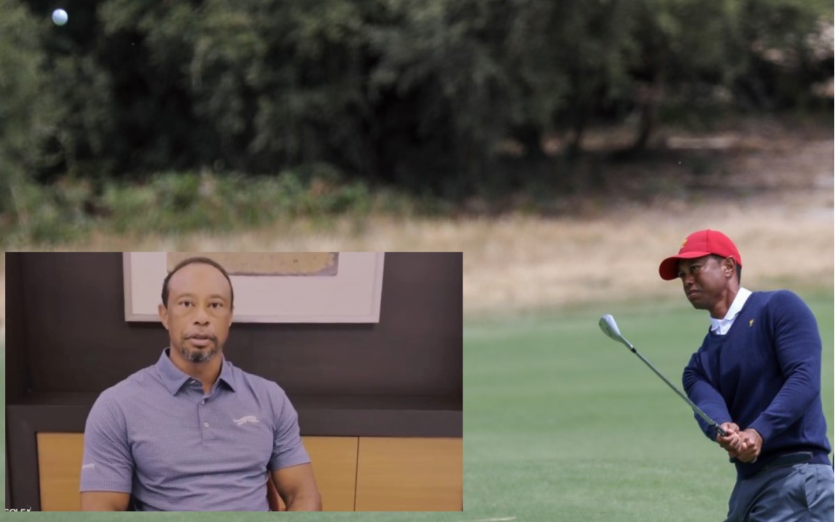 Golf legend Tiger Woods. Photo: Xinhua/Graphics Le Vinh