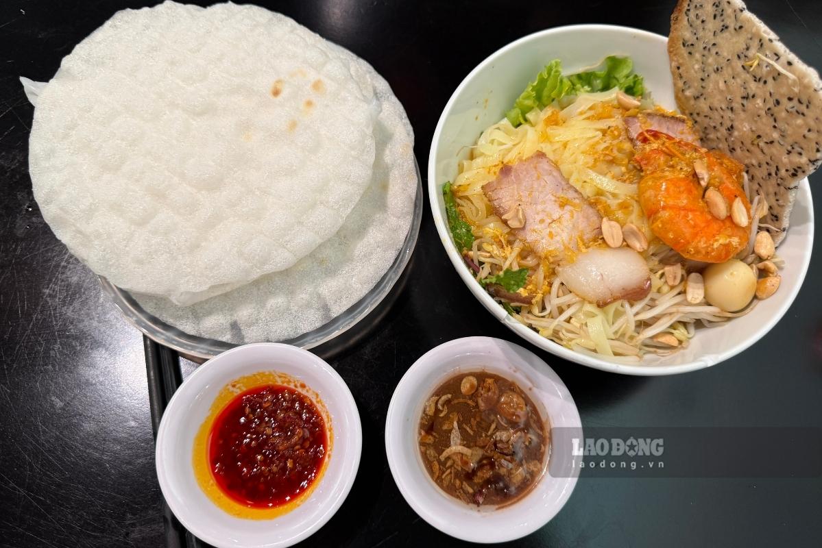 Mì Quảng là một trong những món ăn mang đậm hương vị đặc trưng của Đà Nẵng. Ảnh: Linh Đan