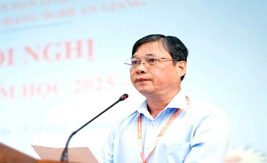 MSc Nguyen Thanh Hai, Principal of AGVC. Photo: provided by AGVC