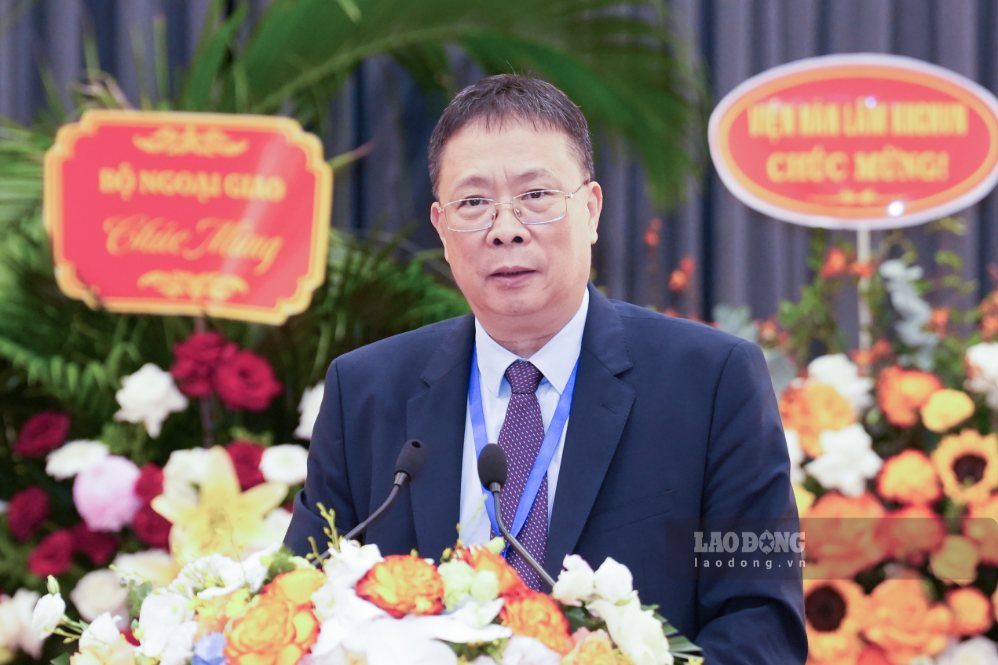 Mr. Chau Van Minh - Chairman of the Vietnam Union of Science and Technology Associations, term IX, term 2026 - 2031. Photo: Song Huu