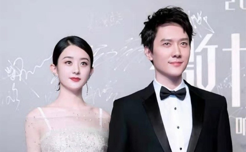 Zhao Liying and Feng Shaofeng. Xinhua Photo
