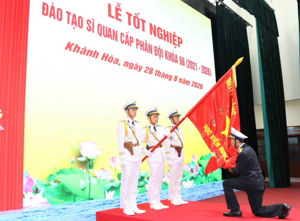 Học viện Hải quân tổ chức lễ tốt nghiệp khóa 66