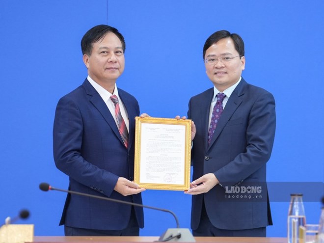 Ông Vũ Anh Đức là Viện trưởng Viện Khoa học An toàn và Vệ sinh lao động