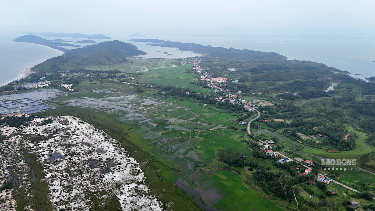 Vinh Thuc Island, Quang Ninh has beautiful natural scenery, mild climate, and friendly and hospitable people. Photo: Nguyen Hue