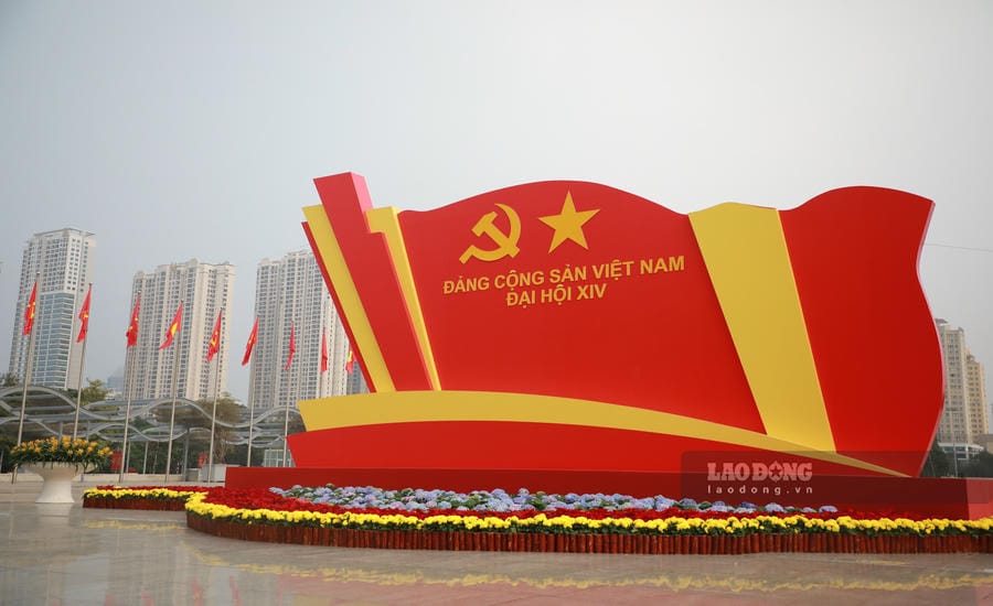 The 14th Party Congress clearly shows the direction of creating happiness for the People in the new era. Photo: Tran Vuong