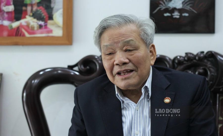 Ông Nguyễn Túc - Chủ nhiệm Hội đồng tư vấn về Văn hóa - Xã hội (Ủy ban Trung ương Mặt trận Tổ quốc Việt Nam). Ảnh: Trần Vương