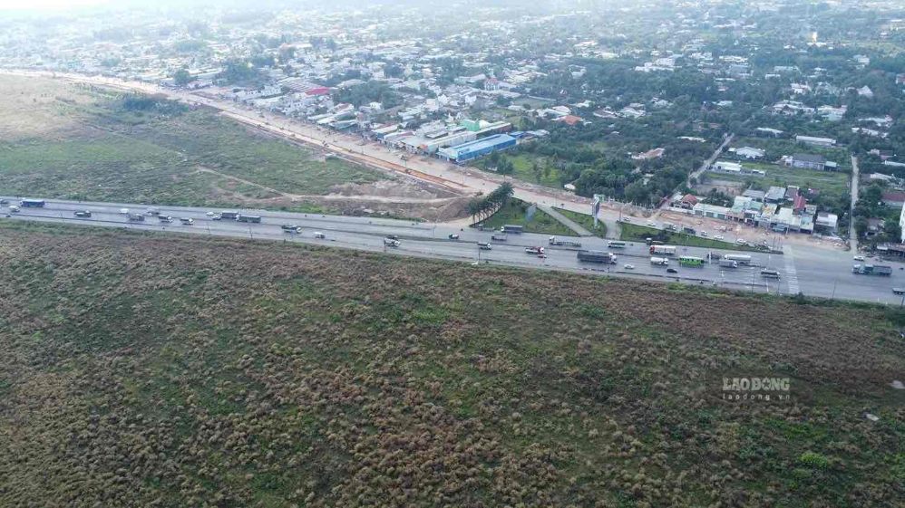 Một khu đất gần sân bay Long Thành, Đồng Nai. Ảnh: HAC 