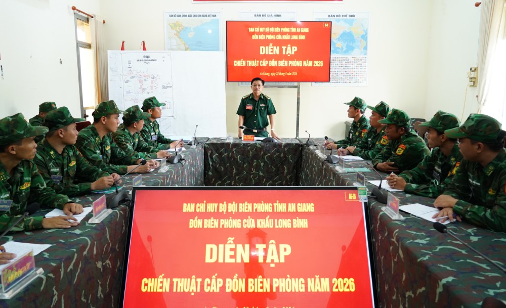 Ảnh: Tiến Vinh/Biên phòng An Giang