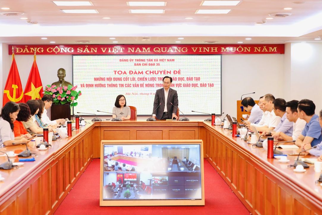 Quang cảnh tọa đàm. Ảnh: Bộ GDĐT cung cấp