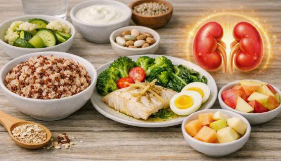 Suggested menu to help protect kidneys and restore natural health. Graphics: AI