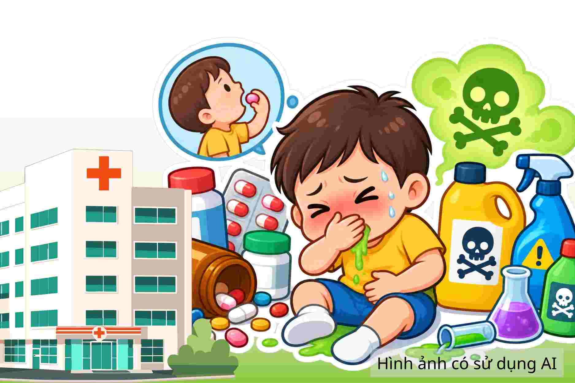 7 notes to help protect children from the risk of drug and chemical poisoning