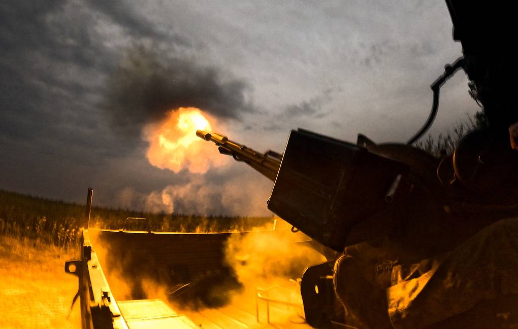 Russian air defense forces on duty on the battlefield. Photo: TASS