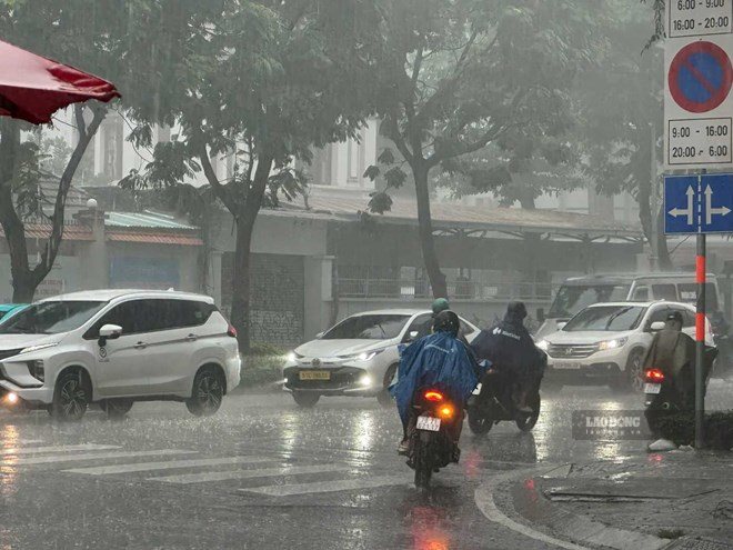 The Southern region has thunderstorms during the September 2nd holiday. Photo: Minh Tam