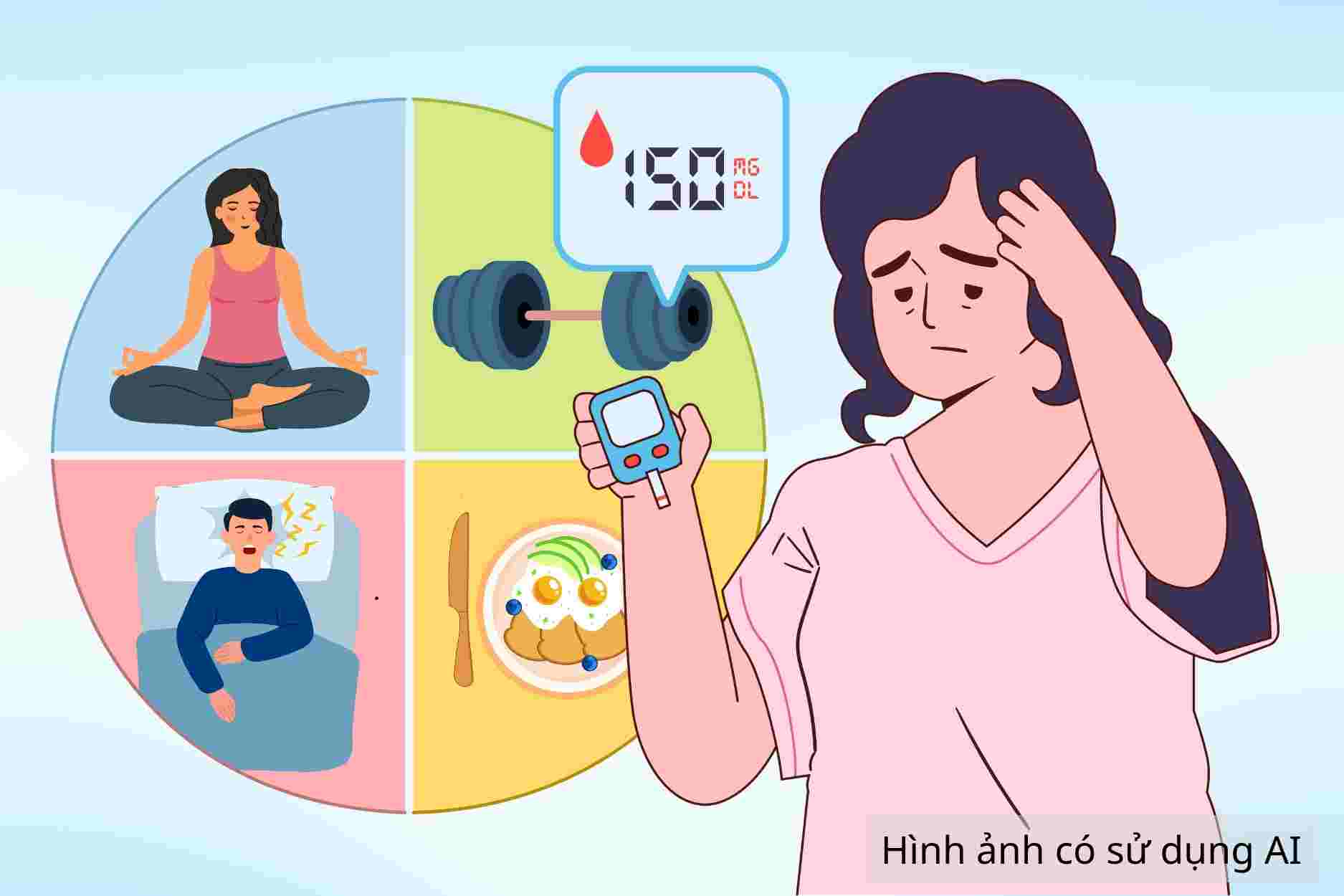 Healthy lifestyle helps reduce the risk of diabetes