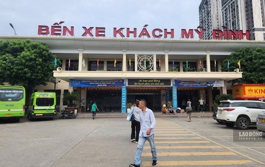 Hanoi bus station is deserted on the first day of the September 2nd holiday. Photo: Minh Hanh