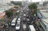 Starting a project worth more than 6,276 billion VND, National Highway 13 in Ho Chi Minh City will change its appearance. Photo: Anh Tu