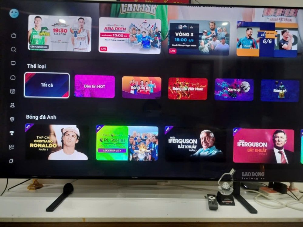 TV shipments in the second quarter of this year increased thanks to the attraction of the 2026 World Cup. Photo: Nguyen Dang