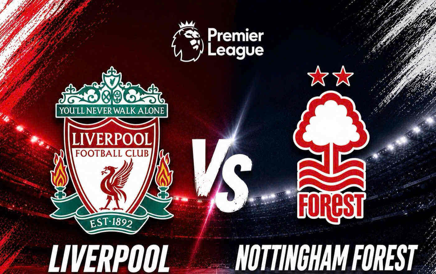 Liverpool vs Nottingham Forest score prediction in the Premier League. Graphics: Van An