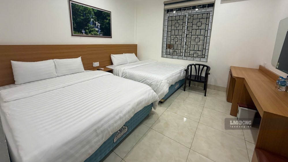 Room rates below 1 million VND/night in Moc Chau are a segment that many tourists are interested in. Photo: Minh Nguyen