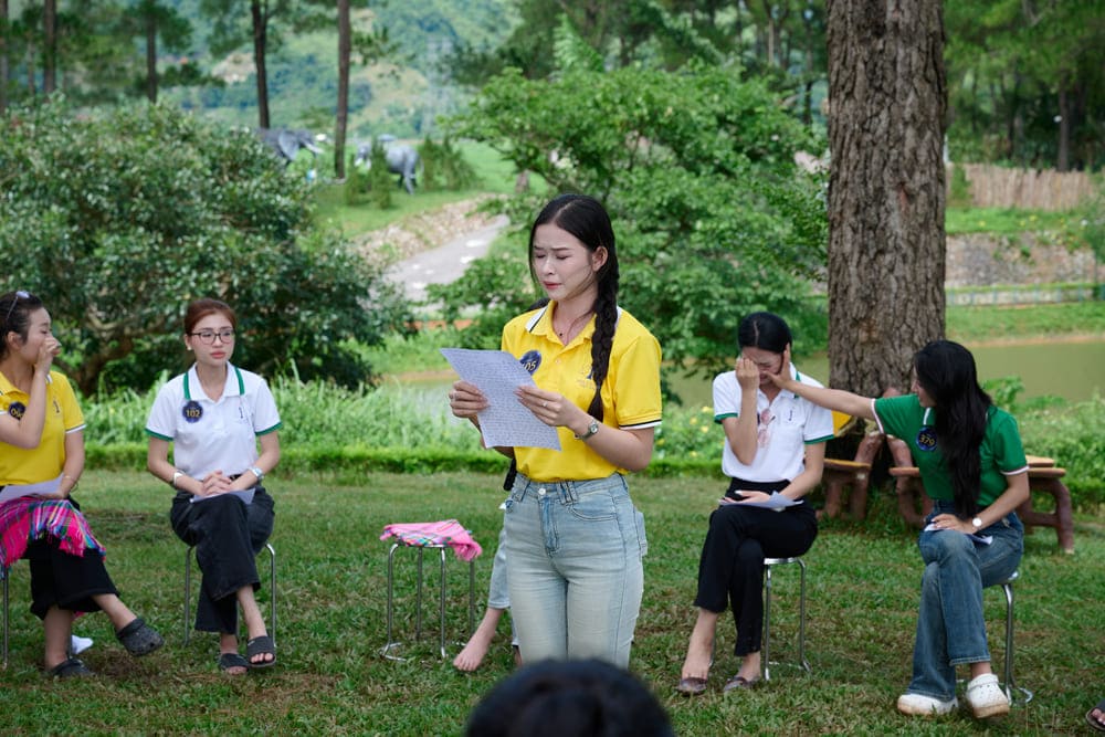 Những lá thư viết cho chính mình đã trở thành một trong những trải nghiệm đặc biệt của vòng truyền hình thực tế tại Miss Galaxy Vietnam 2026.