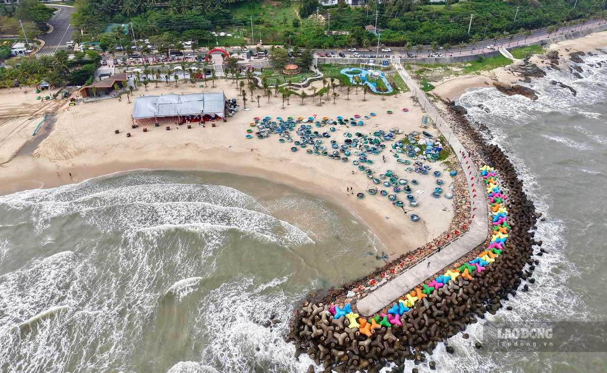 Bai Da Ong Dia Park seen from above. Photo: Duy Tuan