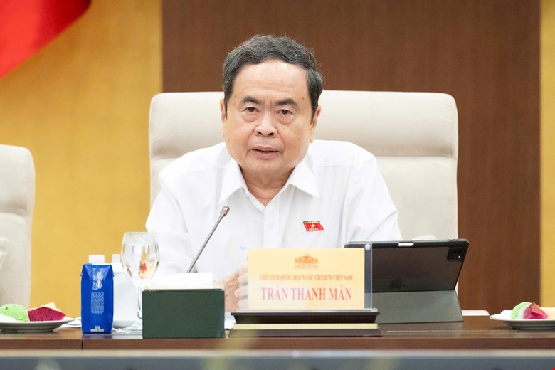 Politburo Member, National Assembly Chairman Tran Thanh Man. Photo: Quochoi. vn