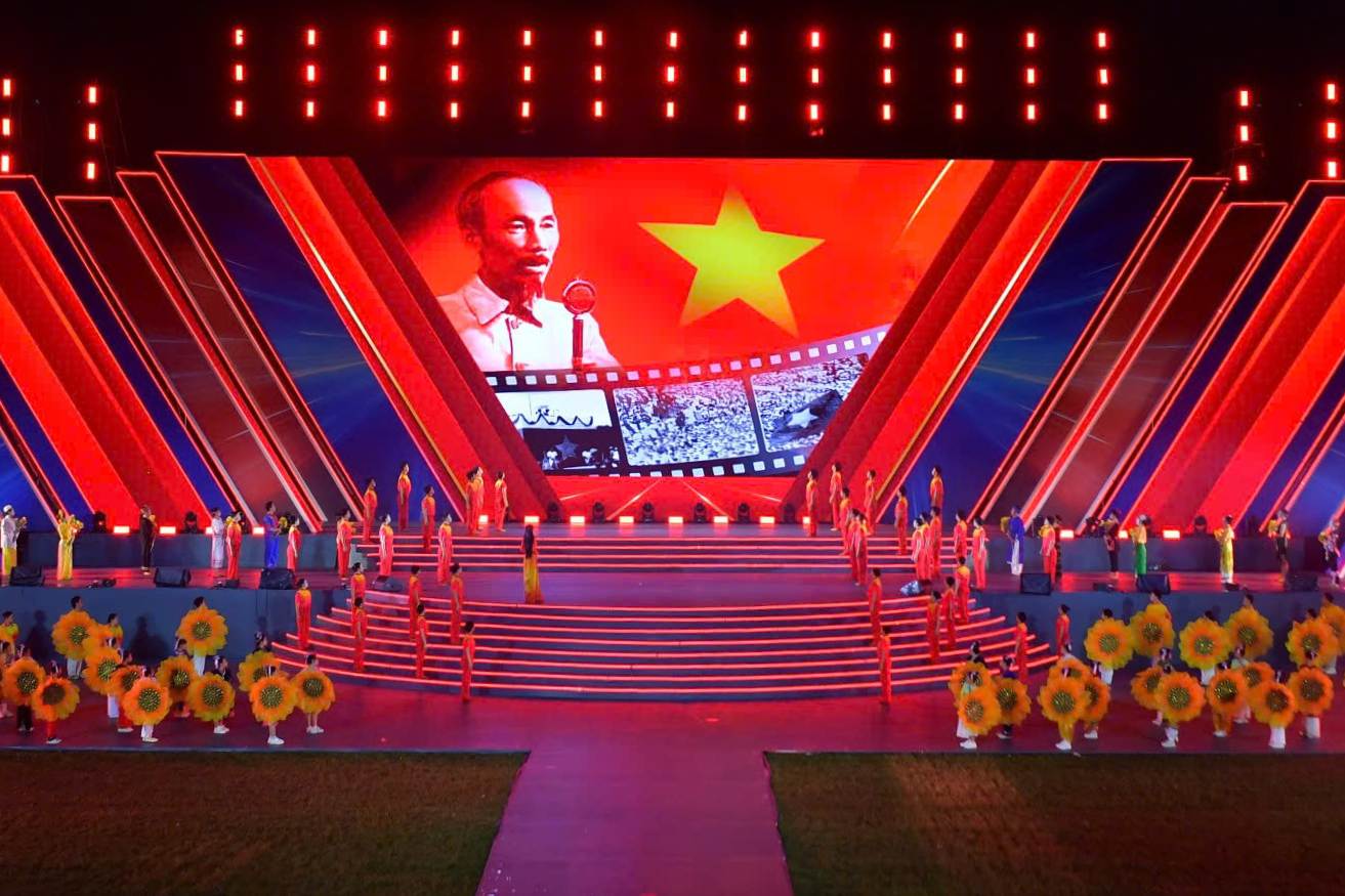 Opening of the 10th National Sports Games in 2026. Photo: BTC provided