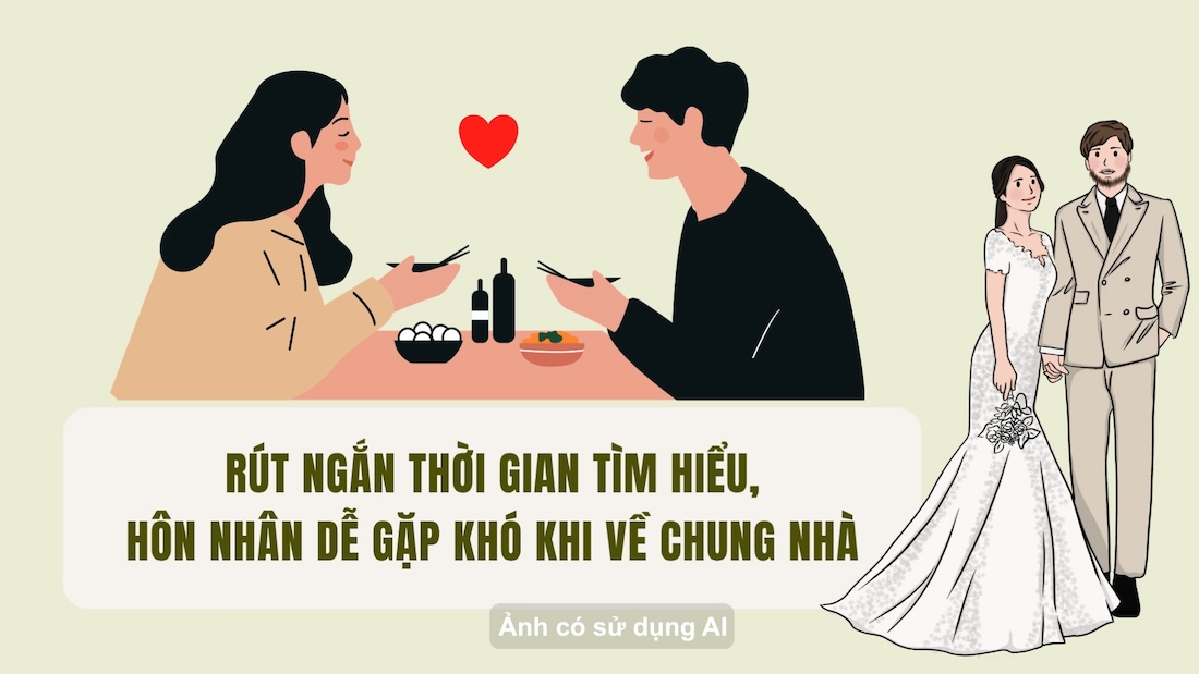 Shortening getting to know each other, marriage is prone to difficulties when living together