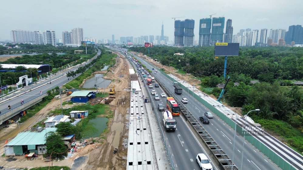 Southern weather with intermittent sunshine. Photo: Anh Tu