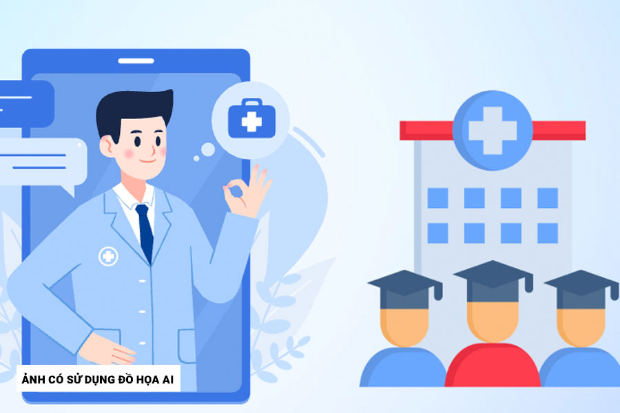Medical major benchmark scores of Thai Binh University of Medicine and Pharmacy in recent years