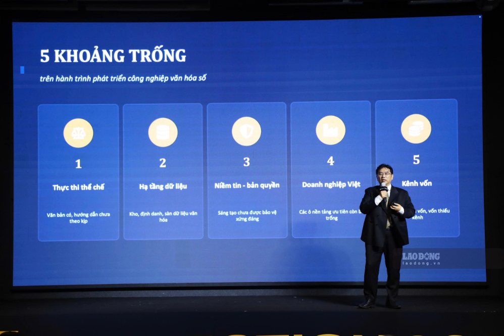The Blockchain application promises to bring new impetus to the development of the digital cultural industry. Photo: Nguyen Dang