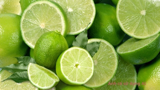Overusing lemon juice can make your skin darker. Photos using AI: Huong Son