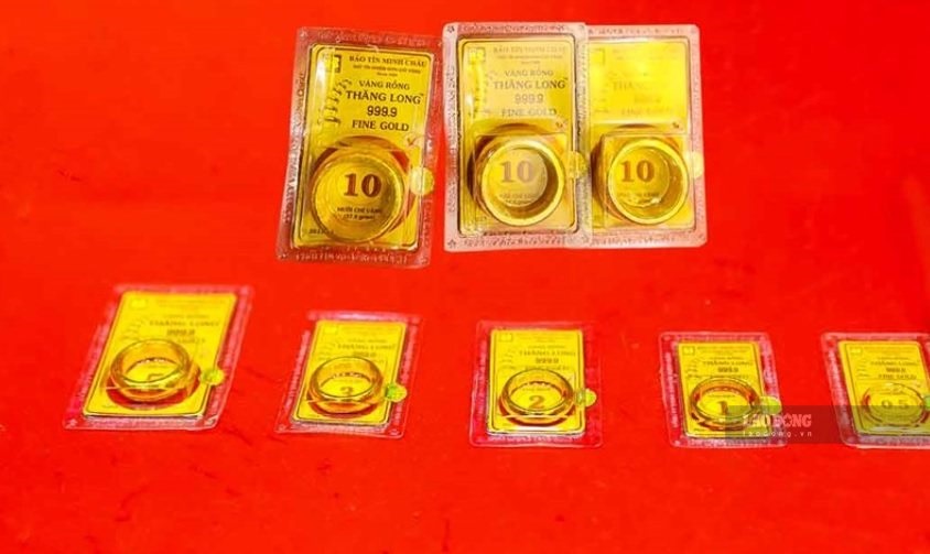 Domestic gold prices today fluctuate in opposite directions. Photo: Phan Anh