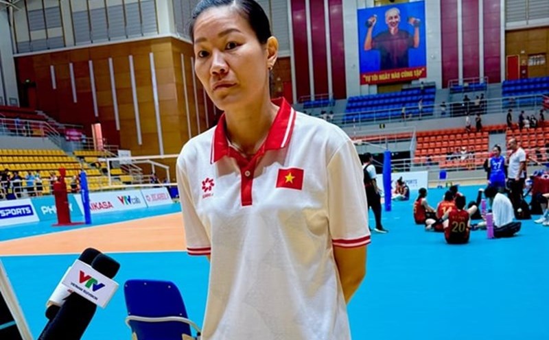 Coach Ngoc Hoa will attend leg 2 of the SEA V.Cup 2026 Volleyball Tournament. Photo: Hoai Viet