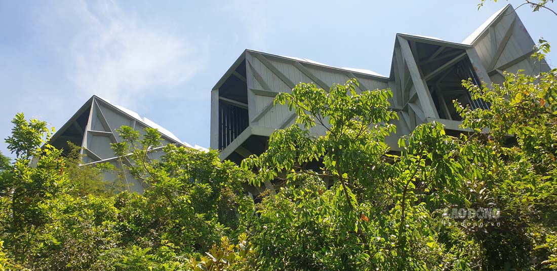 Unfinished museum project on Soi Sim Island, Ha Long Bay. Photo: Nguyen Hung