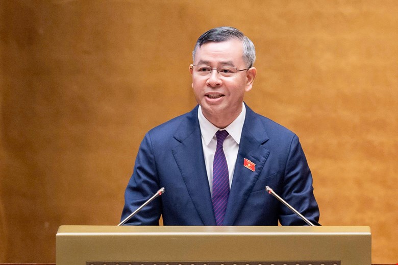 Bộ trưởng Bộ Tài chính Ngô Văn Tuấn. Ảnh: Quochoi.vn