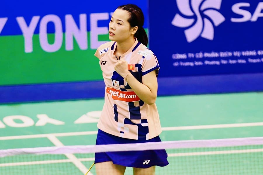 Tennis player Nguyen Thuy Linh is confident of winning the best result in Korea soon. Photo: Thanh Vu