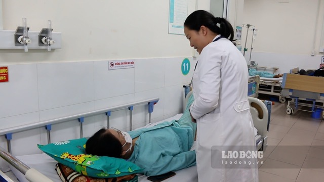 A kidney failure patient at a very young age. Photo: Nguyen Ly