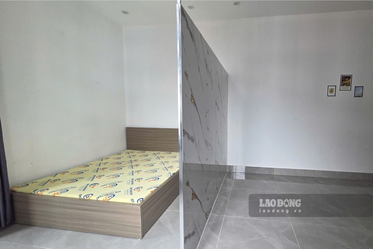 Căn chung cư mini tại khu vực Cầu Giấy diện tích khoảng 30m2 được cho thuê với mức giá 6,2 triệu đồng/tháng. Ảnh: Như Hạ