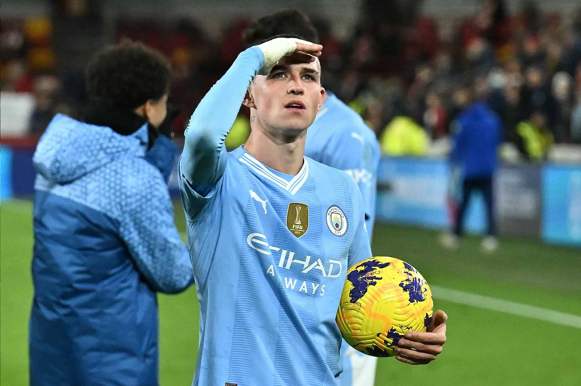 Tương lai của Phil Foden vẫn rất rộng mở tại sân Etihad. Ảnh: AFP