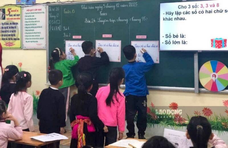 Tuyen Quang still has 578 educational institutions after arrangement. Photo: Viet Bac