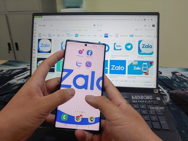 Zalo is one of the business segments that brought high revenue to VNG in the second quarter of this year. Photo: Phan Anh