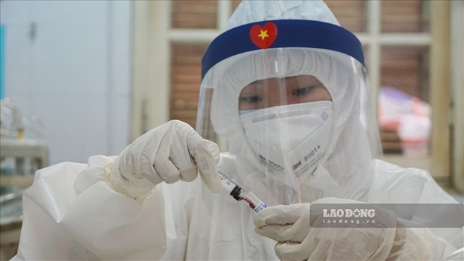 COVID-19 testing at the time of the outbreak. Photo: To The