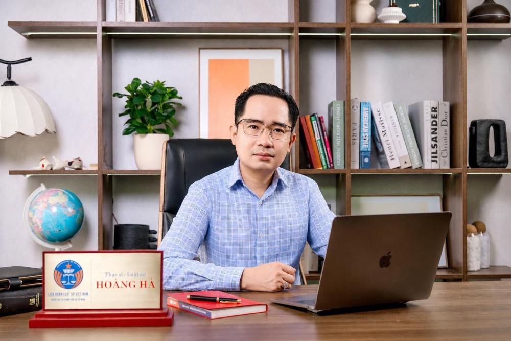 LuẺt sư Hoà ng Hà (Äoà n LuẺt sư TPHCM). Ảnh: Nhân vẺt cung cấp
