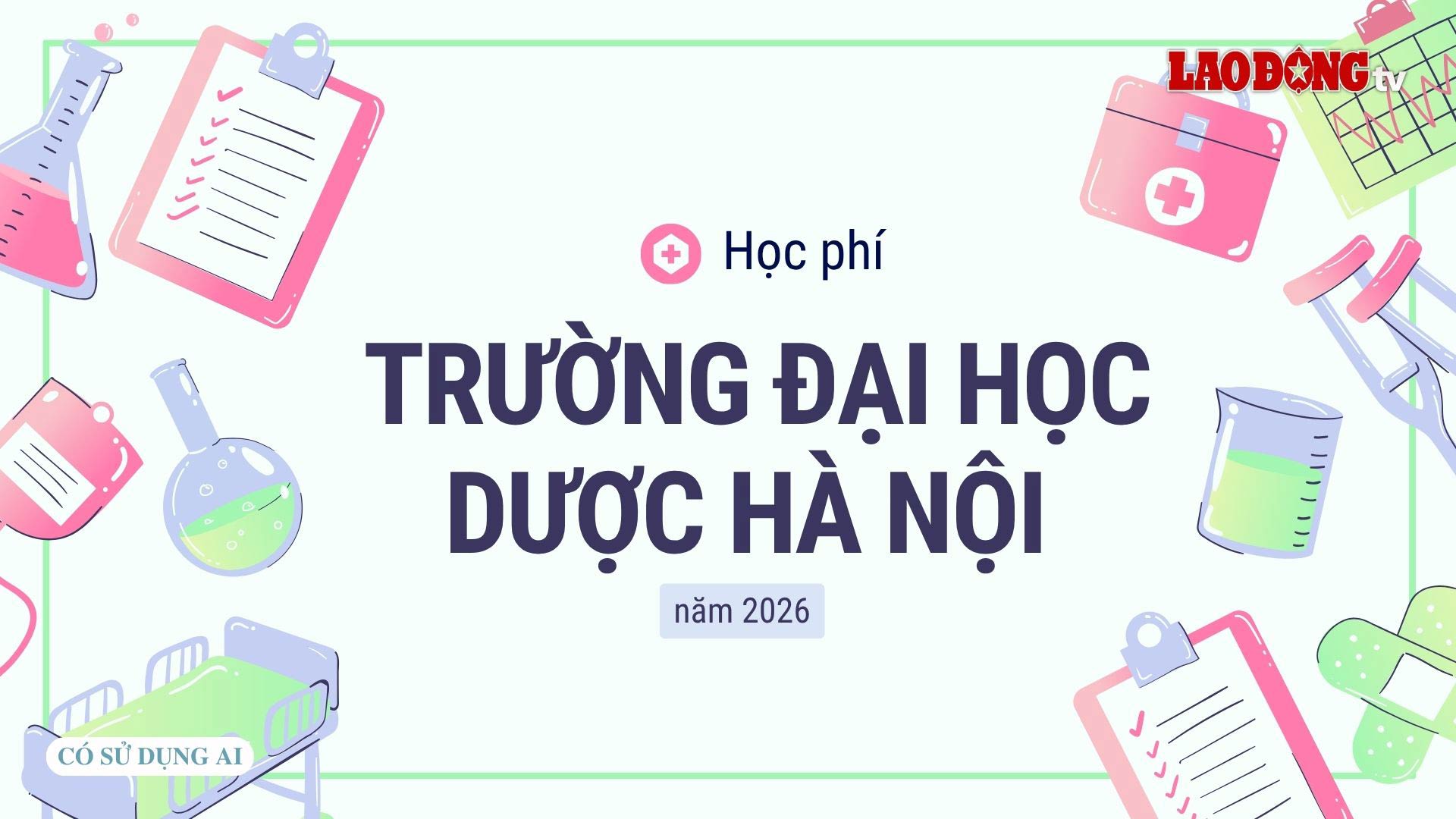 Tuition fees of Hanoi University of Pharmacy in 2026