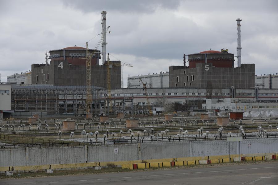 Zaporizhia Nuclear Power Plant in Ukraine. Photo: Xinhua