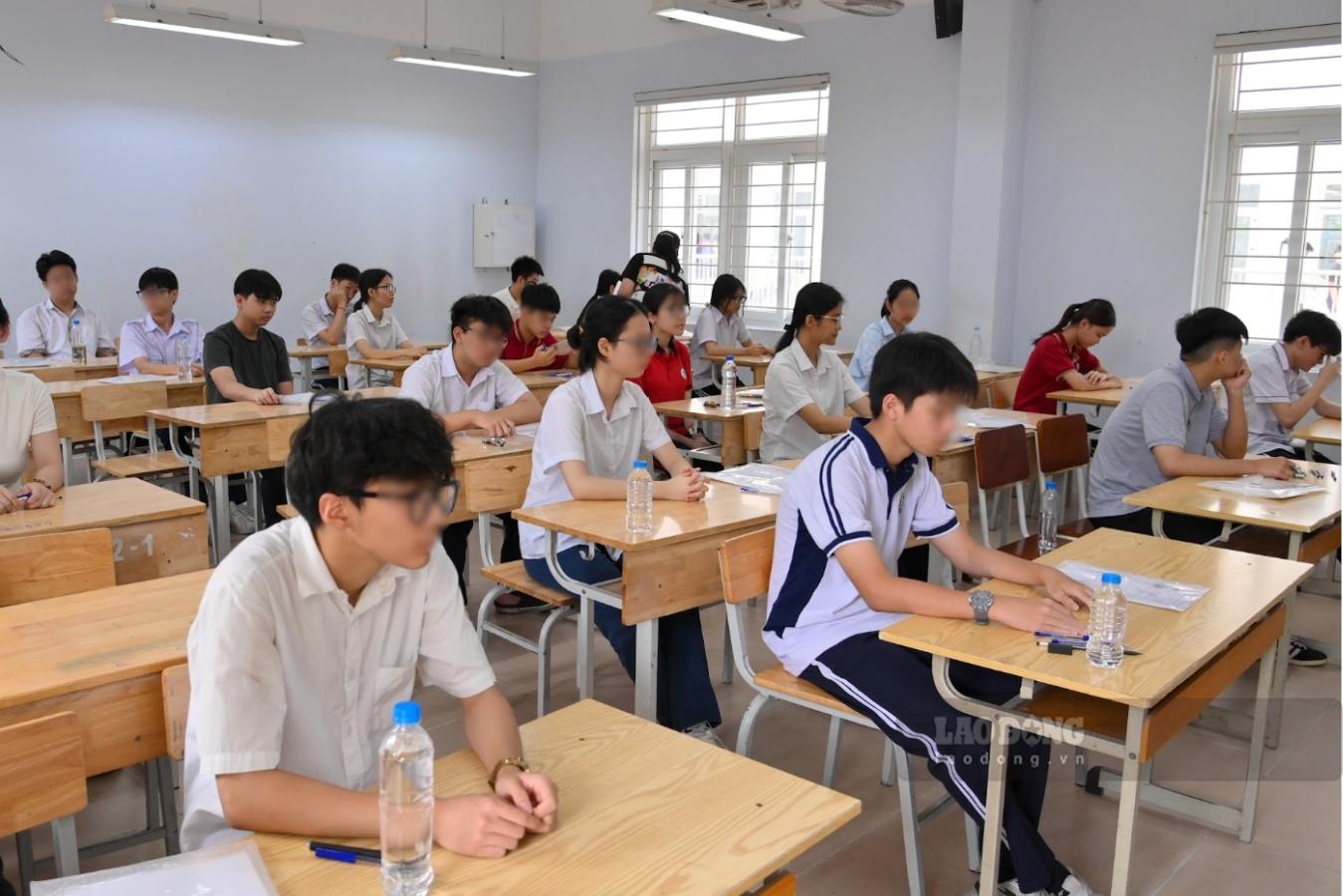 Học sinh dự thi lớp 10 tại Hà Nội năm 2026. Ảnh: Hải Nguyễn