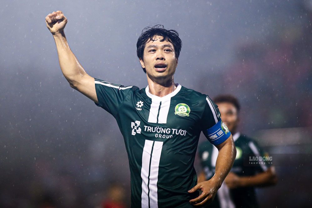 Cong Phuong aims for his first season with Truong Tuoi Dong Nai in V.League. Photo: Thanh Vu