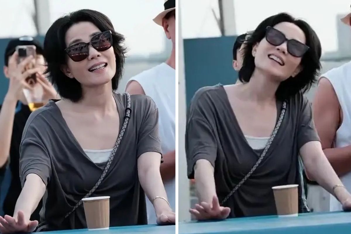 57-year-old singer and actress Vuong Phi. Photo: Xinhua